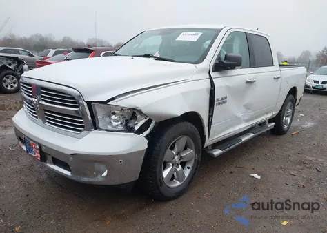 2018 Ram 1500 Big Horn 4X4 5'7 Box z USA, uszkodzony, nr VIN 1C6RR7LG9JS117149